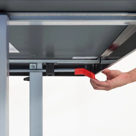 Gewo Deluxe Outdoor Table Tennis Table 6mm - Grey 8 Gewo Deluxe Outdoor Table Tennis Table 6mm - Grey - Image 6