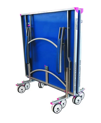 Butterfly Garden Rollaway 6000 6mm Outdoor Table Tennis Table - Blue 5 Butterfly Garden Rollaway 6000 6mm Outdoor Table Tennis Table - Blue - Image 3