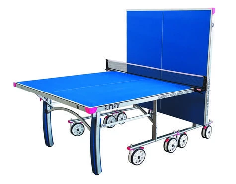 Butterfly Garden Rollaway 6000 6mm Outdoor Table Tennis Table - Blue 3 Butterfly Garden Rollaway 6000 6mm Outdoor Table Tennis Table - Blue