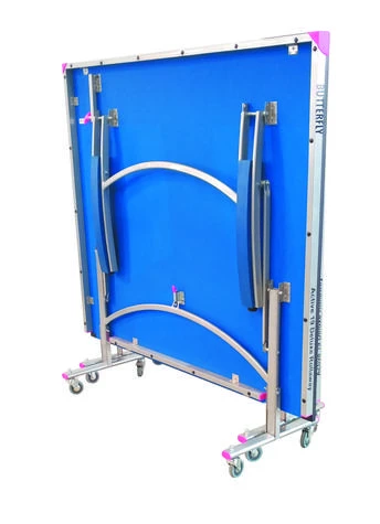 Butterfly Active 19 Deluxe Indoor Rollaway Table Tennis Table - Blue 4 Butterfly Active 19 Deluxe Indoor Rollaway Table Tennis Table - Blue - Image 2