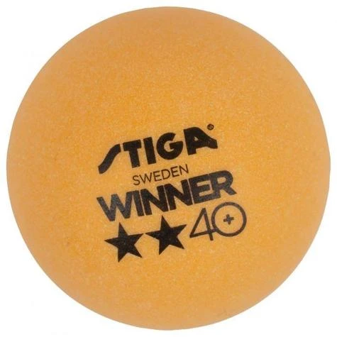 Stiga 2 Star Winner Plastic Orange X 72 Pack 3 Stiga 2 Star Winner Plastic Orange X 72 Pack
