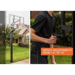 GOALRILLA CV60 INGROUND BASKETBALL UNIT -Sports - ball games 2109 height adjustability cv72 5 2