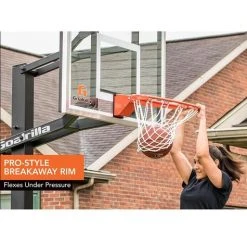 GOALRILLA CV54 INGROUND BASKETBALL UNIT -Sports - ball games 2109 pro style breakaway rim cv72 5