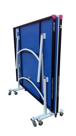 Butterfly Easifold Outdoor 12mm Table Tennis Table - Blue 5 Butterfly Easifold Outdoor 12mm Table Tennis Table - Blue - Image 3