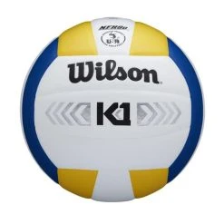 Wilson K1 Silver Volleyball - Blue / White / Yellow