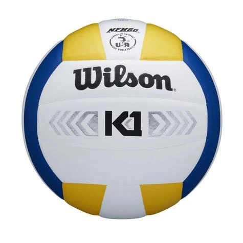 Wilson K1 Silver Volleyball - Blue / White / Yellow 3 Wilson K1 Silver Volleyball - Blue / White / Yellow