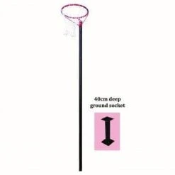 Sure Shot 66501 Inground Netball Unit -Sports - ball games 501 inground netball