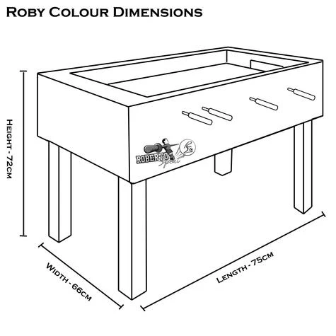 Roberto Roby Colour Table Football Table 4 Roberto Roby Colour Table Football Table - Image 2