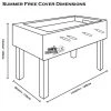Roberto Summer Free Cover Table Football Table 2 Roberto Summer Free Cover Table Football Table -Sports - ball games 51009 Summer Free Cover Dimensions