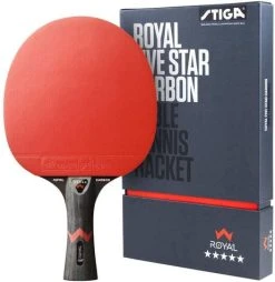 Stiga 5-Star Royal Carbon Table Tennis Bat -Sports - ball games 61MI4cC7VpL. AC SL1000 2