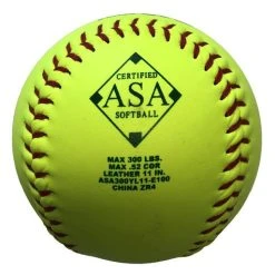 GB11L Baden Official British Softball Federation Match 11” Leather Softball - Female -Sports - ball games 846GB11L Base