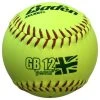 GB12L Baden Official British Softball Federation Match 12” Leather Softball -Sports - ball games 846GB12L Front 2