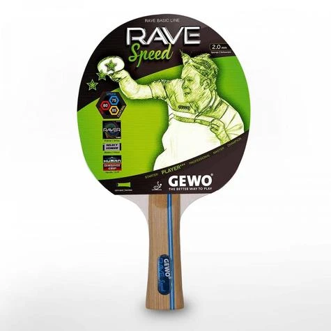 Gewo CS Bat Rave Speed Table Tennis Bat 4 Gewo CS Bat Rave Speed Table Tennis Bat - Image 2