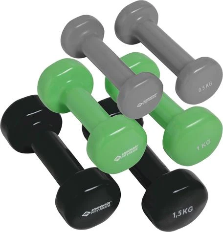 Schildkrot Home Set Of Vinyl Dumbbells 3 Schildkrot Home Set Of Vinyl Dumbbells