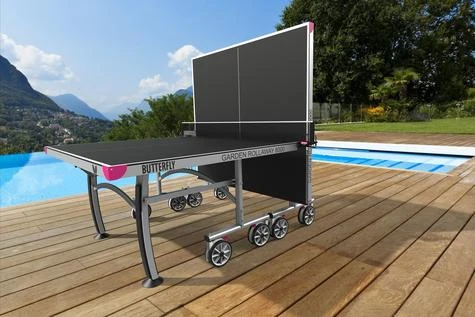 Butterfly Garden Rollaway 8000 Table Tennis Table (Black) 4 Butterfly Garden Rollaway 8000 Table Tennis Table (Black) - Image 2