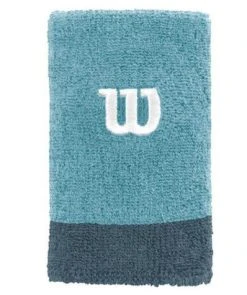 WILSON EXTRA WIDE WRISTBAND 2pk
