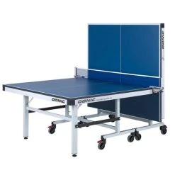 DONIC Waldner Classic 25mm Indoor Rollaway Table Tennis Table 12 DONIC Waldner Classic 25mm Indoor Rollaway Table Tennis Table -Sports - ball games donic table waldner classic 25 blue playback web