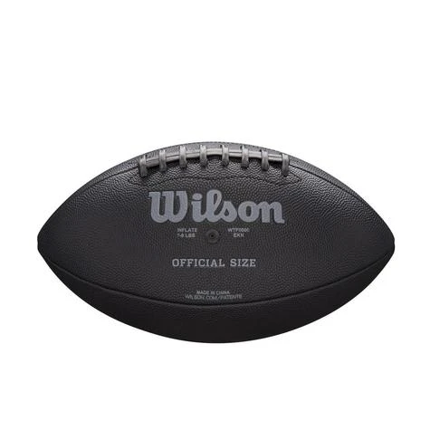 Wilson NFL Jet Black Football - Official 4 Wilson NFL Jet Black Football - Official - Image 2