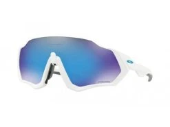 Oakley Flight Jacket Polished White/Prizm Sapphire Sunglasses -Sports - ball games flight j white 2