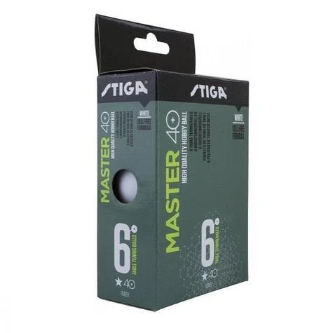 Stiga 1 Star Master Plastic White X 6 Pack Table Tennis Balls 3 Stiga 1 Star Master Plastic White X 6 Pack Table Tennis Balls