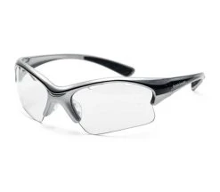Black Knight Junior Stiletto Eye Guard Black/Silver
