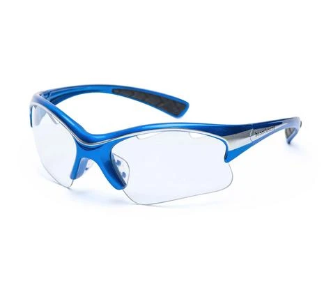 Black Knight Junior Stiletto Eye Guard Blue/Silver 3 Black Knight Junior Stiletto Eye Guard Blue/Silver