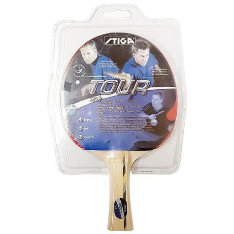 Stiga 2 Star Tour Table Tennis Bat