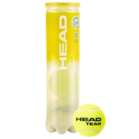 Head Team Tennis Balls (4 Ball Can) 3 Head Team Tennis Balls (4 Ball Can)
