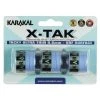 Karakal X-TAK Overgrip- Pack Of 3 Overgrips - Blue -Sports - ball games g KarakalX TakGripPktBlue 800