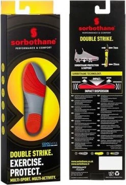 Sorbothane Double Strike Insole 7 Sorbothane Double Strike Insole -Sports - ball games g Sorbothane Double Strike Insole