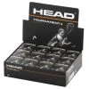 HEAD TOURNAMENT SINGLE YELLOW DOT SQUASH BALLS (DOZEN) -Sports - ball games g Tournament