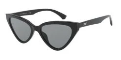 Emporio Armani EA4136 Shiny Black/Grey Sunglasses -Sports - ball games g ea 0ea4136 0ea4136 500187