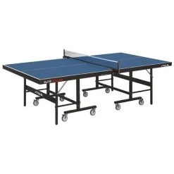STIGA Elite Roller CCS Indoor 25mm Blue Table Tennis Table (7186-05)