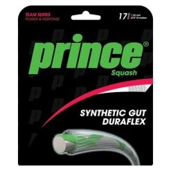 Prince Synthetic Gut With Duraflex Squash String Black - Set