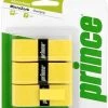 Prince Micro Zorb Overgrip X 3 Yellow -Sports - ball games g prince micro zorb overgrip yellow 400