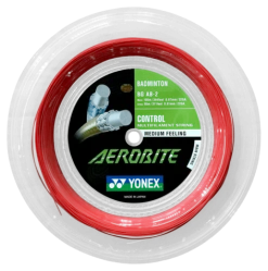 Yonex AeroBite HybridYonex Badminton Racket String (200m Reel) Red-White 7 Yonex AeroBite HybridYonex Badminton Racket String (200m Reel) Red-White -Sports - ball games g shopping 25