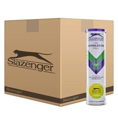 Slazenger Wimbledon Tennis Balls (4 Ball Can) - 6 Dozen 5 Slazenger Wimbledon Tennis Balls (4 Ball Can) - 6 Dozen - Image 3
