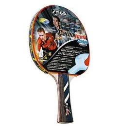 Stiga 2 Star Carbo Tech Table Tennis Bat