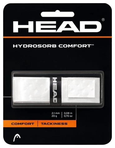 Head Dual Absorbing Replacement Grip - White 3 Head Dual Absorbing Replacement Grip - White