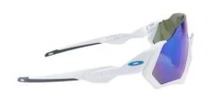 Oakley Flight Jacket Polished White/Prizm Sapphire Sunglasses -Sports - ball games oakley sunglasses oakley flight jacket white blue lens mirror sunglasses designer eyes 888392342324 3