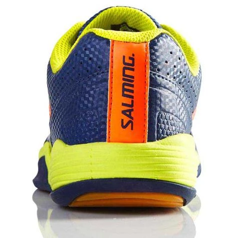 Salming Adder Junior Squash Shoe Blue/Yellow 4 Salming Adder Junior Squash Shoe Blue/Yellow - Image 2